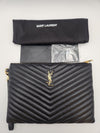 Saint Laurent Monogram Matelassé Medium Clutch (559193) 149554419 [P]