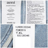 AMI スモールハートロゴコットンジッパージャケット HJK835 DE0046 480 149558185 [P]