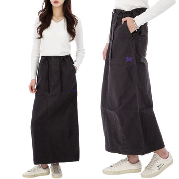 NEEDLES ストリングパーティグスカート ブラック 25FW RW218 149572101