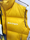 Moncler Genius Palm Angels Roadman Down Vest 3 Yellow 149580871 [P]
