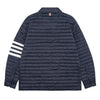 Thom Browne Diagonal Down Shirt Jacket MJD068X 05411 415 149558186 [P]