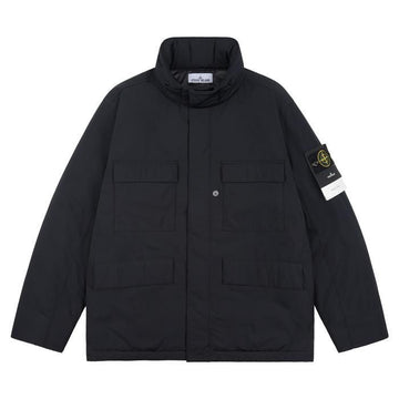 Stone Island Micro Twill Snap Pocket Padded Field Jacket 4100049 S0026 V0029 149558182