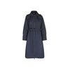MaxMara OLGA Belted Quilted Coat Blue 2354960139 002 64078635 [P]
