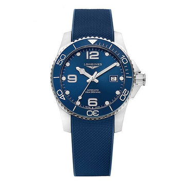 Longines Hydroconquest Ceramic Men's Rubber Watch L3.781.4.96.9 144648264