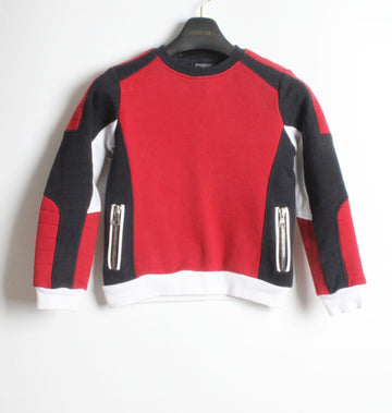 BALMAIN Kindermode Biker Fleece Sweatshirt 10A 149604805