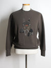 Hermes Graphic Sweatshirt Charcoal M(100) 149606500 [P]