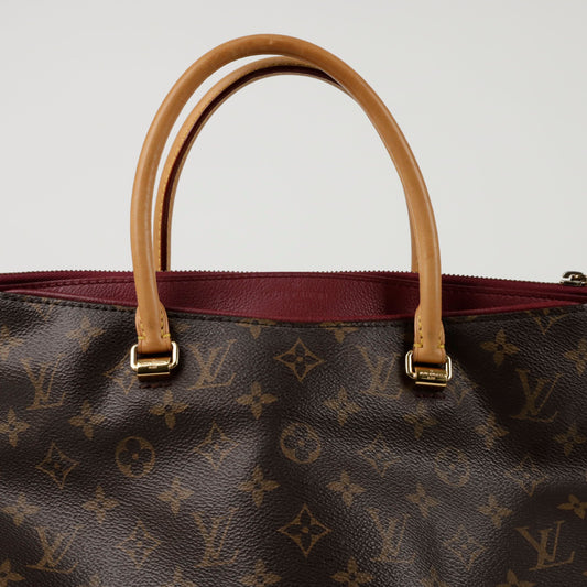 LOUIS VUITTON M40906 パラス MM トート ショルダーバッグ 149476257 [P]