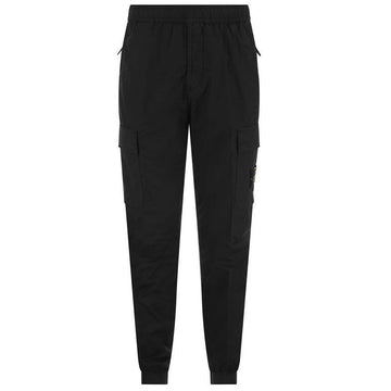 STONE ISLAND 23FW ストーン ワッペン カーゴ ジョガーパンツ ブラック 101531303 A0029 53102507