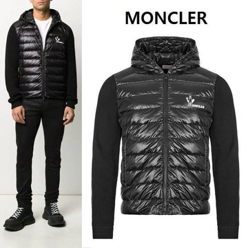 Moncler Logo Printed Knit Padded 9B501 10 V9099 999 149658136