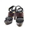 Balenciaga Striped Platform Heel Sandals L399034 149660086 [P]