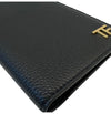 TOM FORD Passporthalter aus granulierter Leder mit Logo YT274 149665611 [P]
