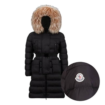 Moncler Chloe Women's Long Down Jacket Brown Fur 1C51B02 68065 999 KHLOE 149369932