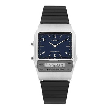 Casio Analog Digital Square Vintage Retro Unisex Metal Watch AQ-800EB-2A 145431159 [P]