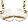 CHANEL CC Logo Quilted Slippers L202571 149676879 [P]