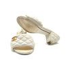 CHANEL CC Logo Quilted Slippers L202571 149676879 [P]