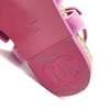 CHANEL ベルベットエスパドリーユベルクロサンダルL574593 149678714 [P]