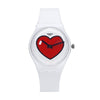 SWATCH GW718 バレンタインデー ラブ O クロック ユニセックス ウレタンウォッチ 145683084 [P]