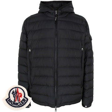 Moncler Black Galion Goose Down Zip Jacket 1A00079 549SK 999 149690430