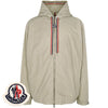 MONCLER Beiger Cerou Leichte Gänsedaunen-Zip-Jacke 1A00067 54A91 20L 149690444 [P]