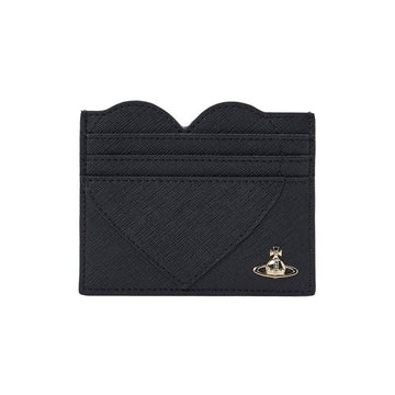 VIVIENNE WESTWOOD Herz-Kartenetui aus Saffiano Leder 5403000MW S0021 N402 FW25 149694343