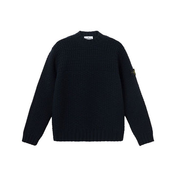 STONE ISLAND Männer Pullover aus reiner Wolle mit Stehkragen 149694471