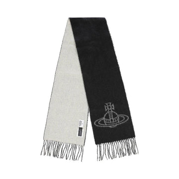 VIVIENNE WESTWOOD 81030006 W00ZH N402 FW25 ユニセックス ORB リバーシブル マフラー 149694591 [P]