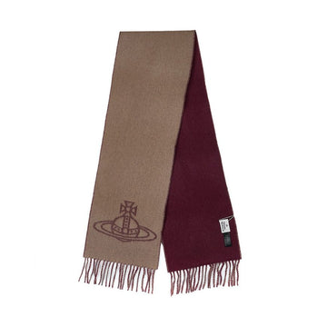 VIVIENNE WESTWOOD 81030006 W00ZH C406 FW25 ユニセックス ORB リバーシブル マフラー 149694595 [P]