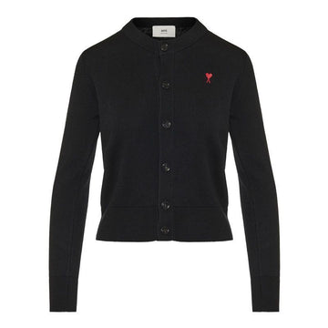 AMI Wool Cardigan Black FKC361 001 009 149326534 [P]