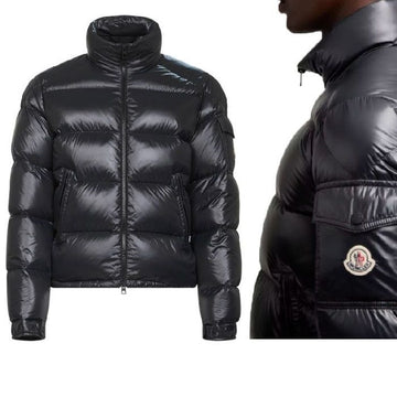 MONCLER Levitha Daunenjacke mit Patch-Logo 091 1A00061 596XE 999 149698711