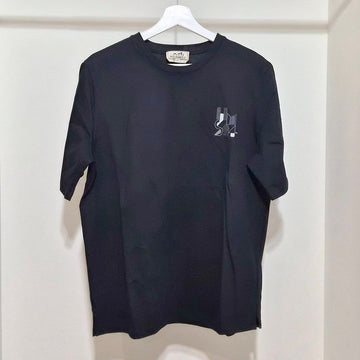 Hermes Mini Leather Patch Short Sleeve T-Shirt L166186 149700101