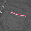 Thom Browne Pocket Striped Short Sleeve Polo Shirt 149700862 [P]