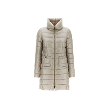 Herno 25FW MARIA High Neck Light Padding Beige Gray stamp: PI0002DIC 12017 9402 149318464