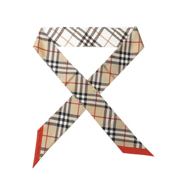 BURBERRY (SS CHECK SILK SKINNY 8119963) Damen Karoschal 149721717