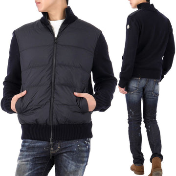 MONCLER Mix-Jacke mit -Logo-Patch 25FW 9B00040 M1131 778 149732209