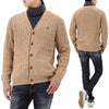 POLO RALPH LAUREN Kabelstrick-Cardigan mit Pferdelogo 26SS 149733401 [P]