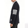 Thom Browne Diagonal Classic Blazer Jacket Navy MJU490A 03788 415 146390876 [P]