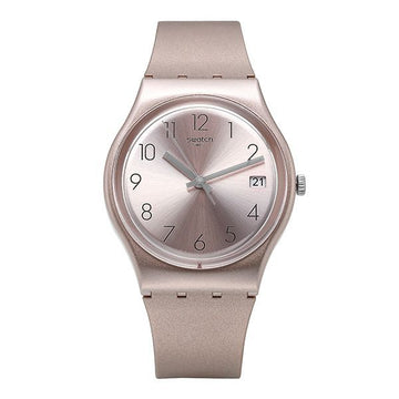 Swatch GP403 CORE REFRESH PINKBAYA Women's Rubber Watch 145693463