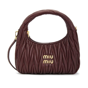 Miu Miu Wander Materasse Women's Hobo Bag 5BC125 AN88 F0007 OOY 149746880