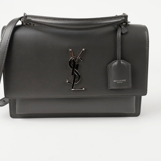 SAINT LAURENT 634723 サンセット ニューミディアム トート ショルダーバッグ 149663863 [P]