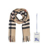 Burberry Scarf 8076576 Check Cashmere Archive Beige 149747730 [P]