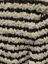 LOUIS VUITTON Crinkle Knit Stripe Langarmtop 149748055 [P]