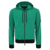 Kiton Green Zipper Jacket with Arm Patch Detail UMM0402 43462792 [P]
