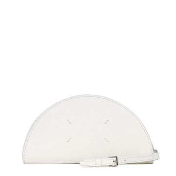 Maison Margiela White Stitch Half Moon Strap Pouch 149749209