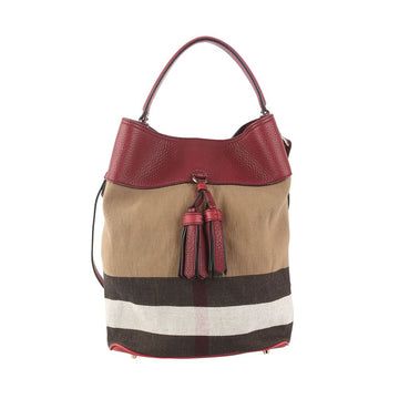 BURBERRY Hauscheck Ashby Susanna Troddel Bucket Bag 4020489 149749600