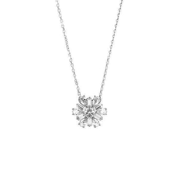 Swarovski Idyllia Snowflake Flower Necklace 5691484 144731154
