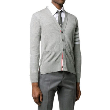Thom Browne Merino Wool Classic V-Neck Cardigan 058 49856277