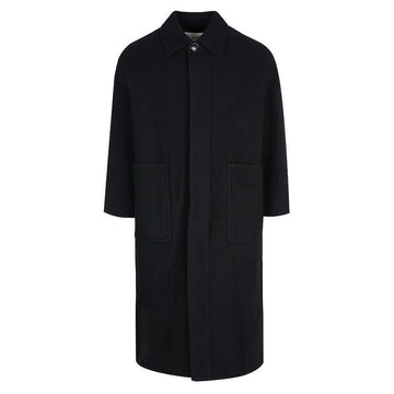 AMI オーバーサイズウールブラックコート 22FW UCO302 252 001 44891950