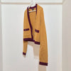 CHANEL Cashmere Knit Cropped Cardigan L501490 149781429 [P]