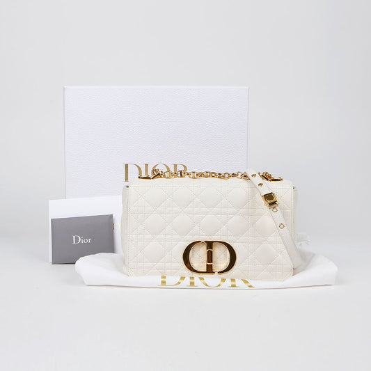 DIOR Karo Medium Chain Shoulder Crossbody Bag M9242UWHC 149581105 [P]