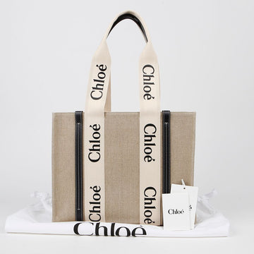 Chloe CHC21US383 Woody Medium Tote Bag 149581208